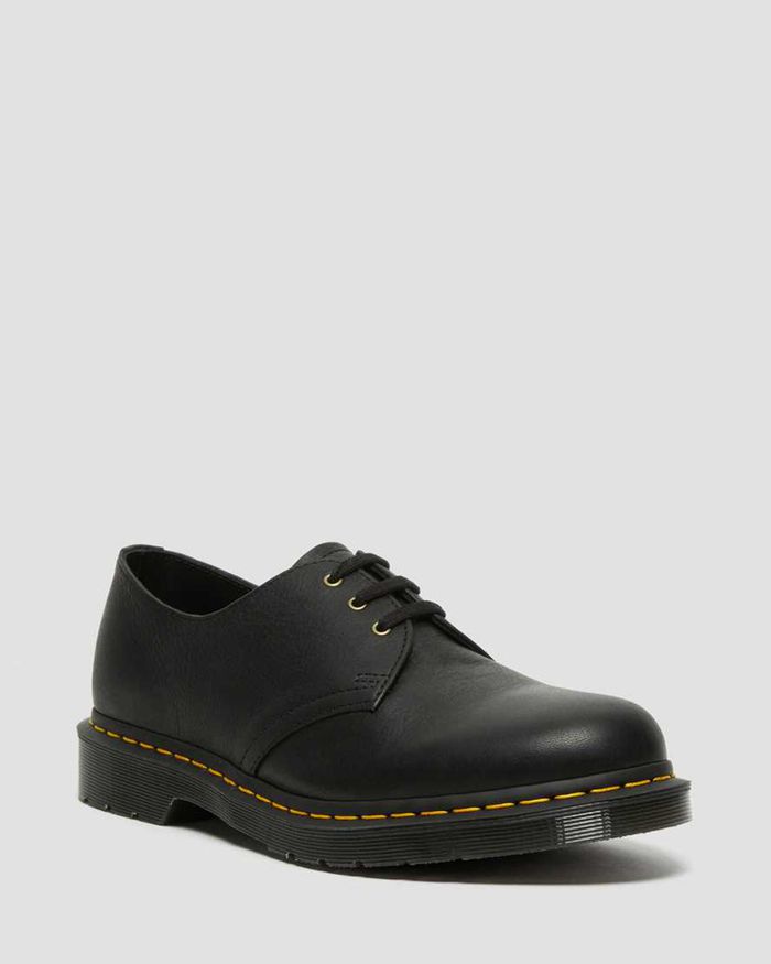 Dr Martens Oxfords Dame Svart 1461 Ambassador Læder 2840NIDVB